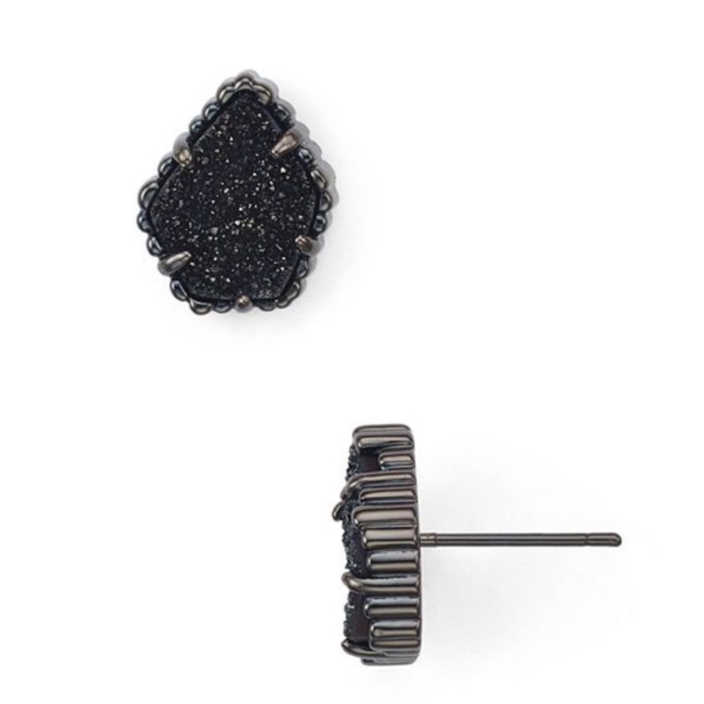 Kendra Scott gunmetal studs